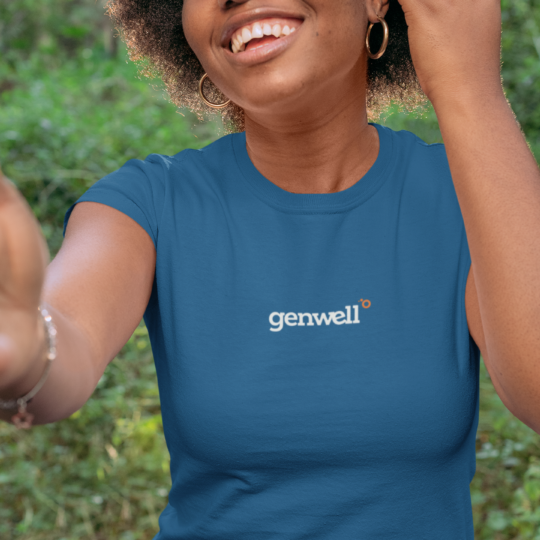GenWell Blue Short Sleeve Tee